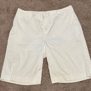 Ralph Lauren Cream Cotton Shorts